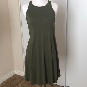 Hunter green lulus dress
